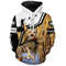Best Yellow Labs Pheasant Hunting Hoodie 3D, Personalized All Over Print Hoodie 3D