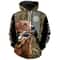 Golden Retriever Duck Hunting Camo Hoodie 3D, Personalized All Over Print Hoodie 3D