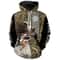 Duck Hunting English Springer Spaniel Hoodie 3D, Personalized All Over Print Hoodie 3D