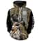 German Shorthaired Pointer Duck Hunting Hoodie 3D, Personalized All Over Print Hoodie 3D