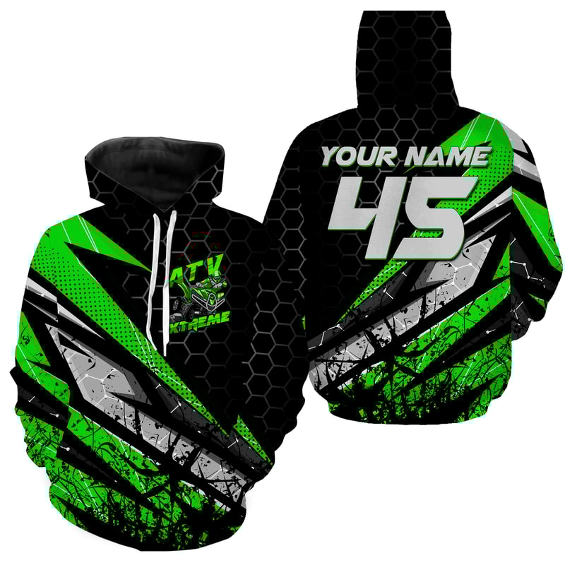 Quad Bike Extreme Off-Road Hoodie 3D, Personalized All Over Print Hoodie 3D Y96