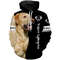 Yellow Labrador Retriever Dog Gifts For Lab Lovers Hunting Dog Hoodie 3D, Personalized All Over Print Hoodie 3D Y130