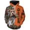 Beagle Hunting Pheasant Dog Gift For Hunters Hoodie 3D, Personalized All Over Print Hoodie 3D Y170
