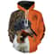Pheasant Hunting With English Springer Spaniel Hoodie 3D, Personalized All Over Print Hoodie 3D Y188