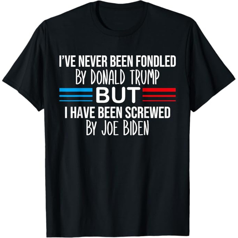 Pro Trump Patriotic Gangster T-Shirt, Anti-Liberal Republican Gift, Black Cotton Crew Neck Adult Classic Fit