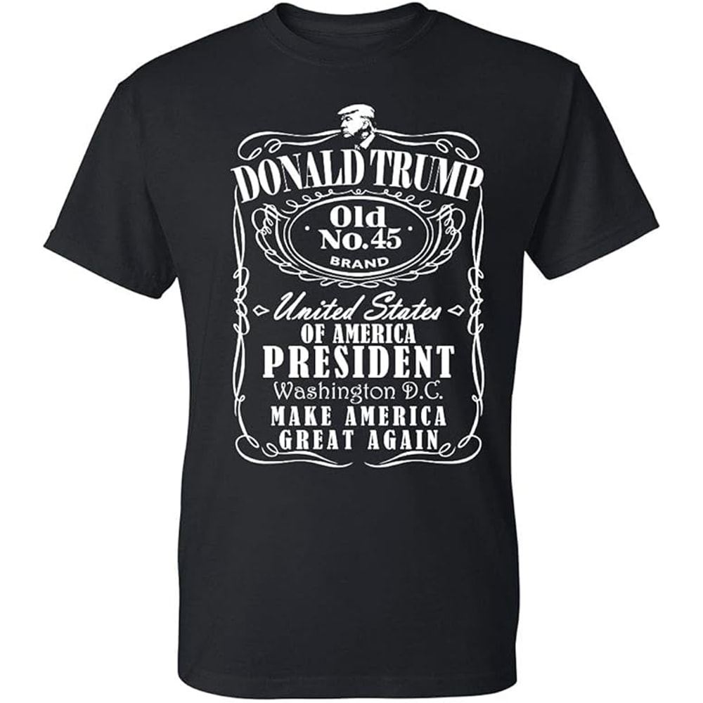 Donald Trump Old No 45 President of United States Men's T-Shirt, Trump Shirt, Trump Tshirt