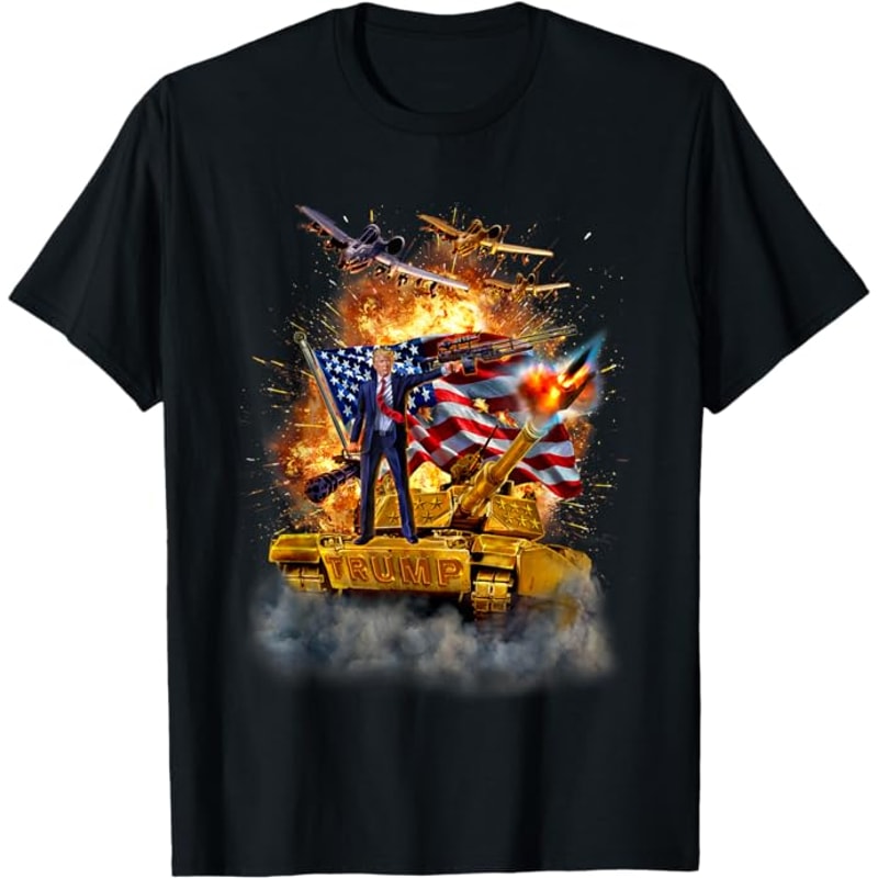 United States President Donald Trump Epic Battle T-Shirt