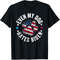 Even My Dog Hates Biden Anti Joe Biden Usa Flag T-Shirt