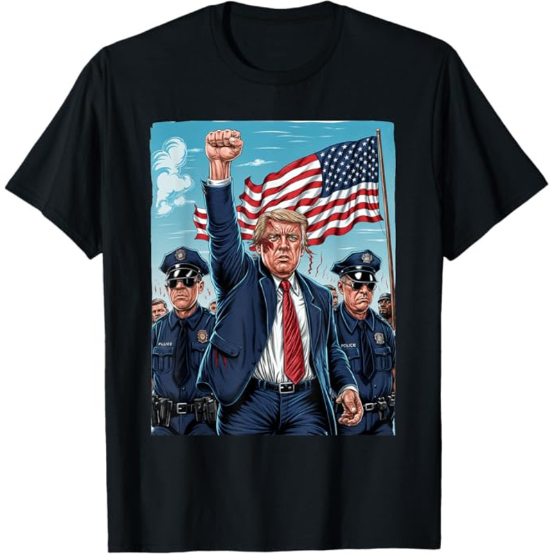 Donald Trump Shirt, Donald Trump Shirt, Trump T-Shirt, Trump Mug Shot, Trump Shooting, Trump Collection