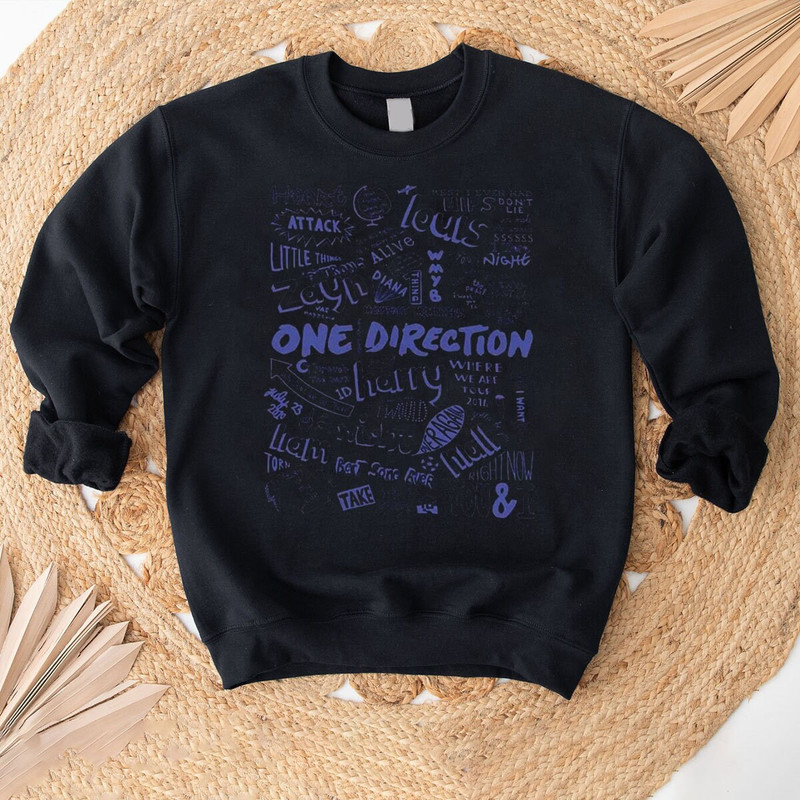One Direction Shirt One Direction Album One Direction Band Music Tour Trending Shirt Sweatshirt Ho