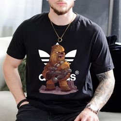 adidas chibi chewie fan gift t-shirt ,hoodie & sweatshirt