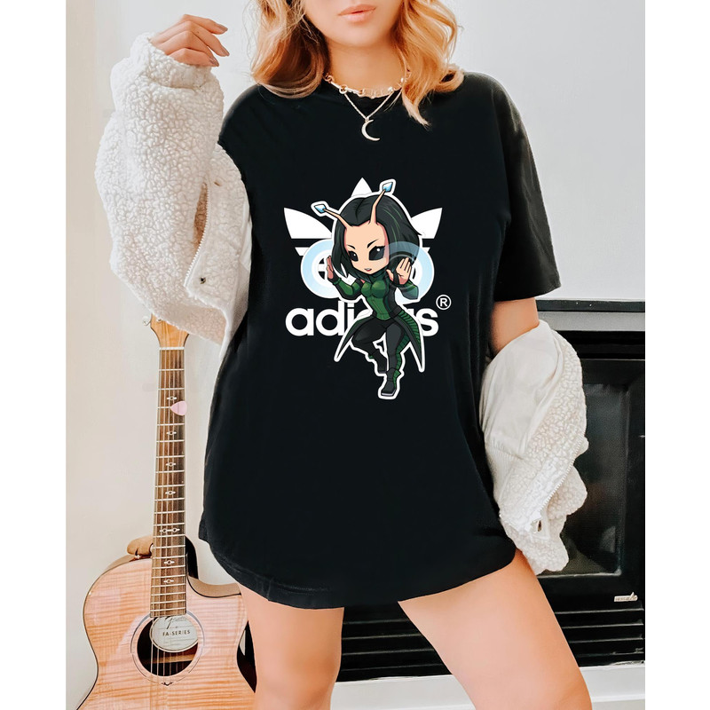 Adidas Chibi Mantis Fan Gift TShirt04gblack04gblackjpg