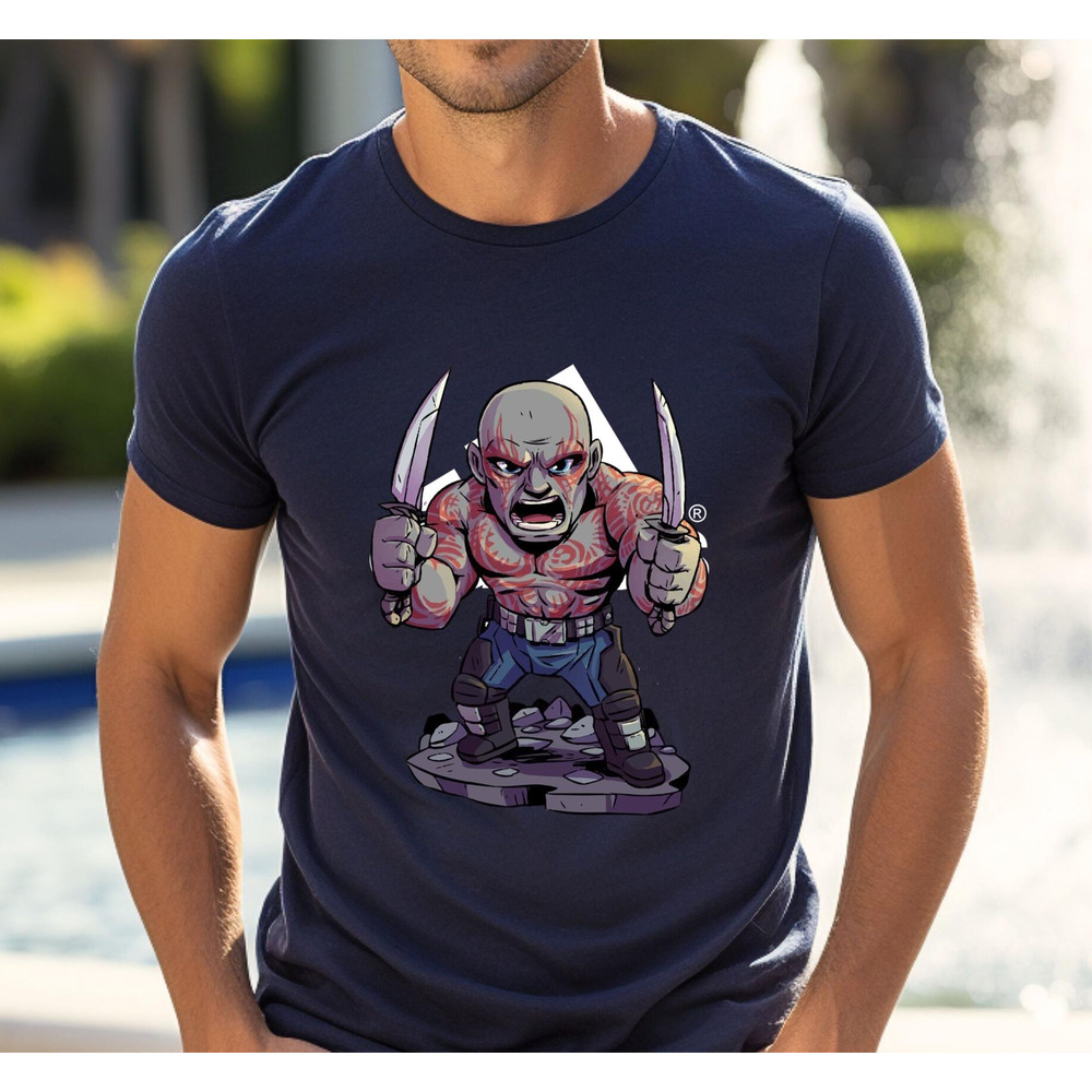 Adidas Fashion Drax the Destroyer Chibi Fan Gift TShirt02navy02navyjpg