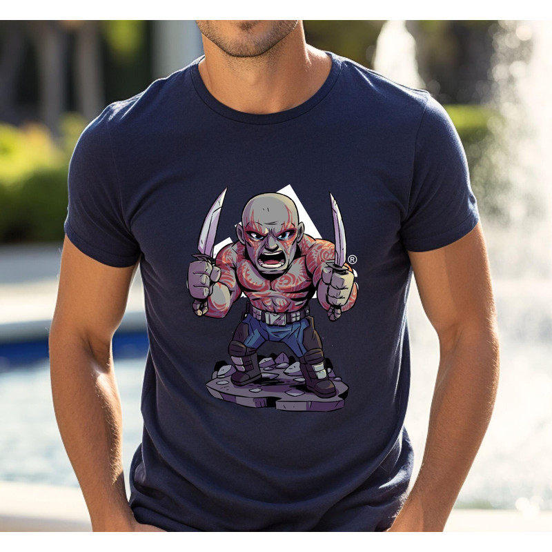 Adidas Fashion Drax the Destroyer Chibi Fan Gift TShirt02navy02navyjpg