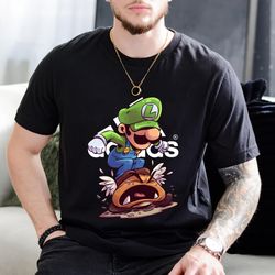 adidas fashion new luigi mario chibi fan gift t-shirt,hoodie,sweatshirt