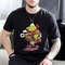 Adidas Fashion Raph Ninja Turtle Chibi Fan Gift TShirt01black01blackjpg