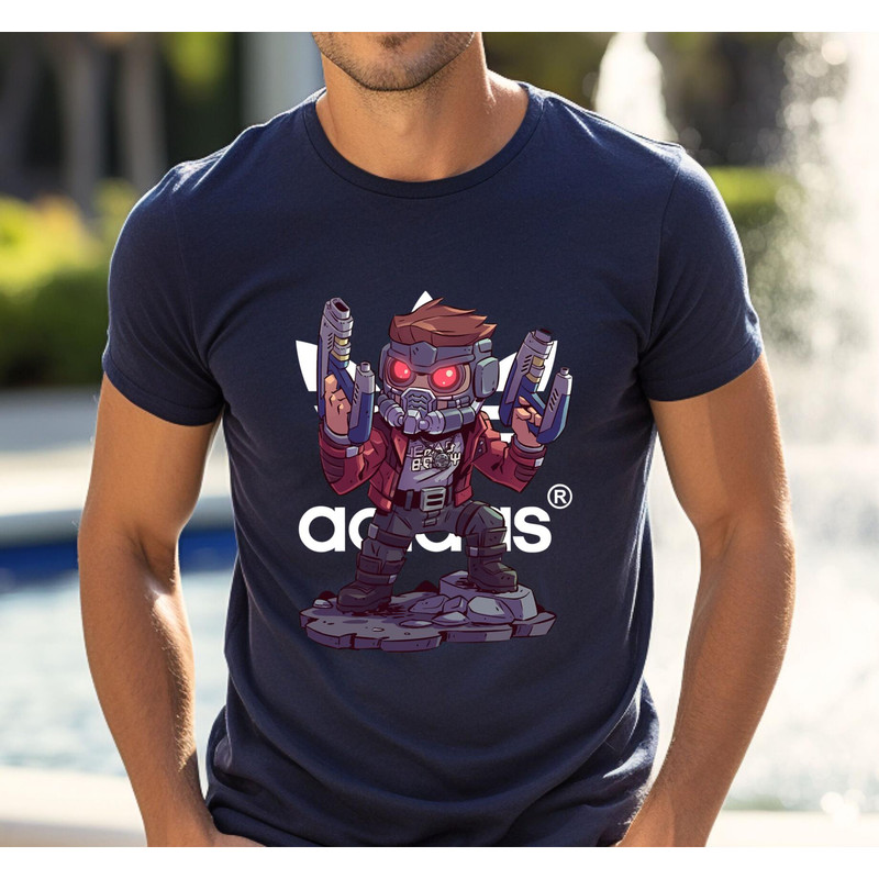 Adidas StarLord New Chibi Fan Gift TShirt02navy02navyjpg