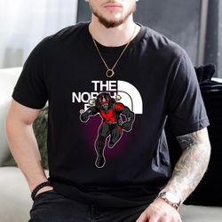 ant-man the north face fan gift t-shirt