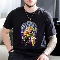aquaman versace fan gift t-shirt
