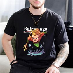 balenciaga aquaman chibi fan gift t-shirt