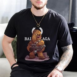 balenciaga bb chibi chewie fan gift t-shirt