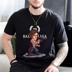 balenciaga bb chibi han solo fan gift t-shirt