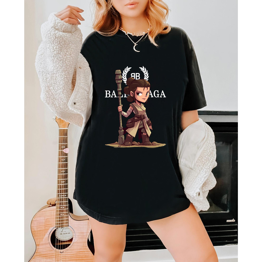Balenciaga BB Chibi Rey Fan Gift TShirt04gblack04gblackjpg