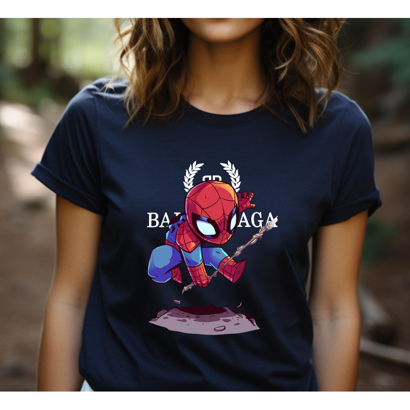 Balenciaga BB Chibi Spidey Fan Gift TShirt05gnavy05gnavyjpg