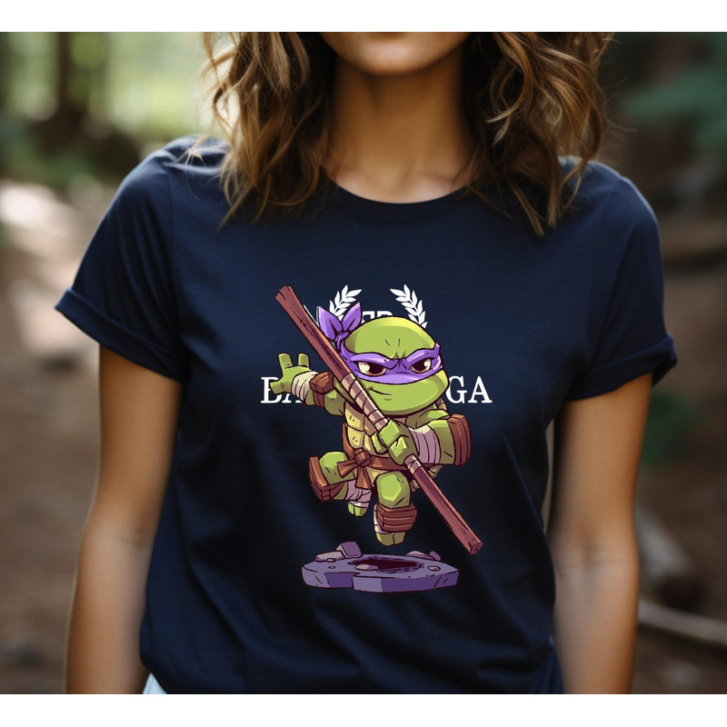Balenciaga BB Donatello Ninja Turtle Chibi Fan Gift TShirt05gnavy05gnavyjpg