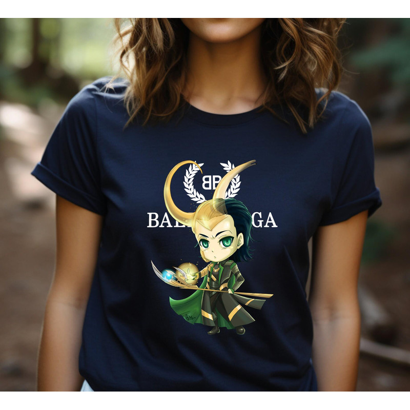 Balenciaga BB Loki Chibi Fan Gift TShirt05gnavy05gnavyjpg