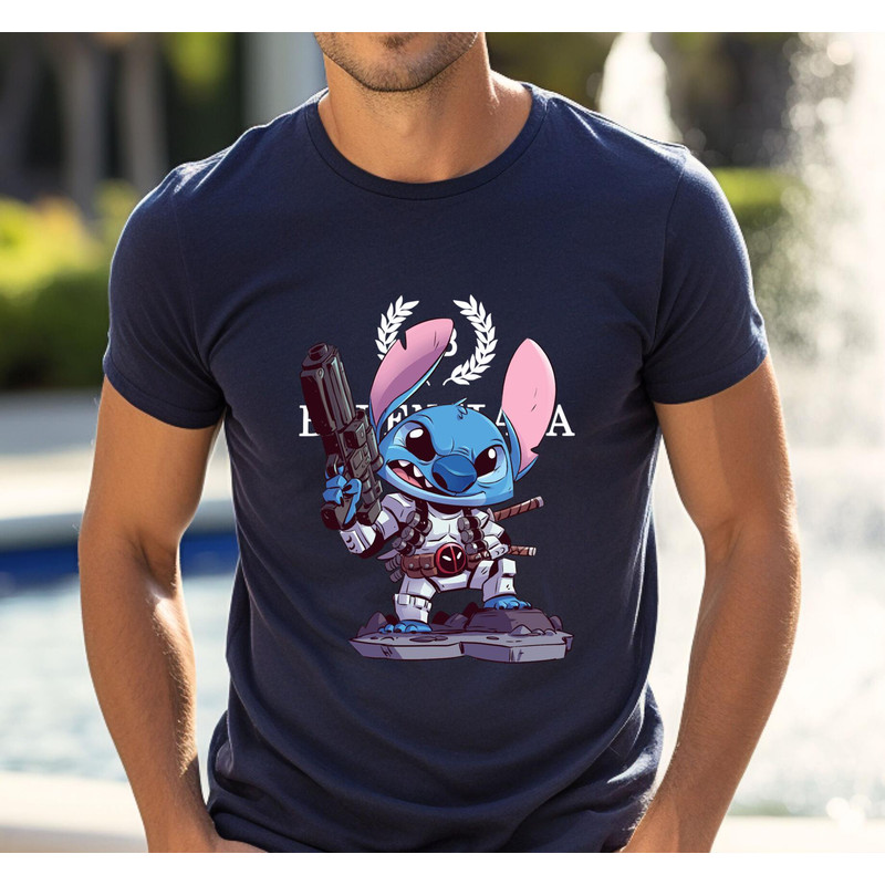 Balenciaga BB Stitch Commission Chibi Fan Gift TShirt02navy02navyjpg