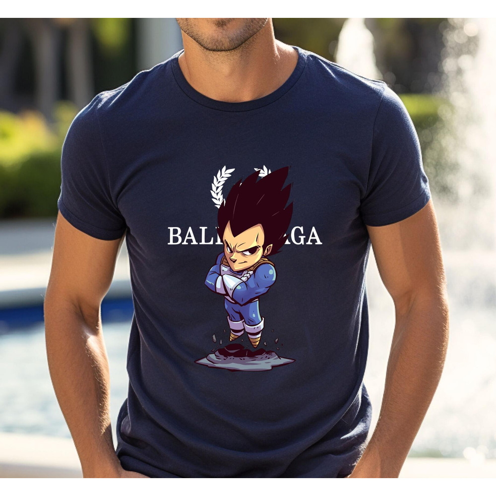Balenciaga BB Vegeta Chibi Fan Gift TShirt02navy02navyjpg