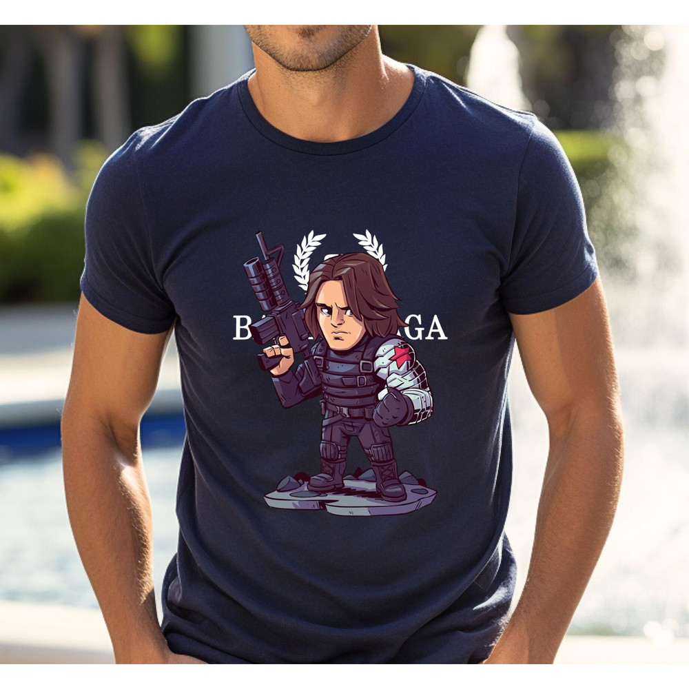 Balenciaga BB Winter Soldier Chibi Fan Gift TShirt02navy02navyjpg