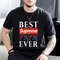 Best Supreme Papa Ever Fathers Day Gift TShirt01black01blackjpg