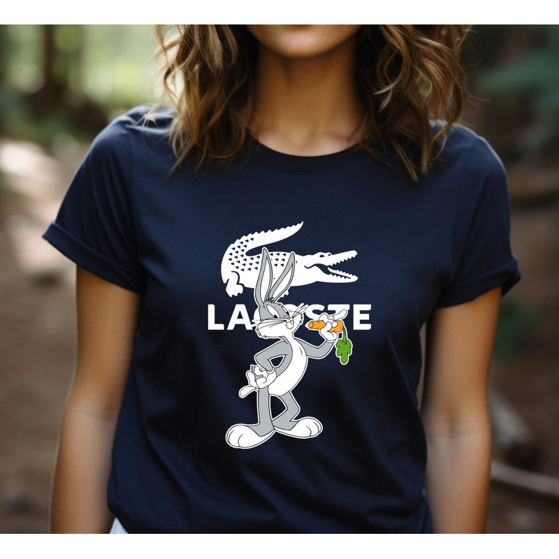 Bugs Bunny Lacoste Fan Gift TShirt05gnavy05gnavyjpg