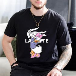 daisy duck - disney lacoste fan gift t-shirt