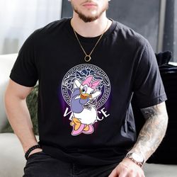daisy duck - disney versace fan gift t-shirt