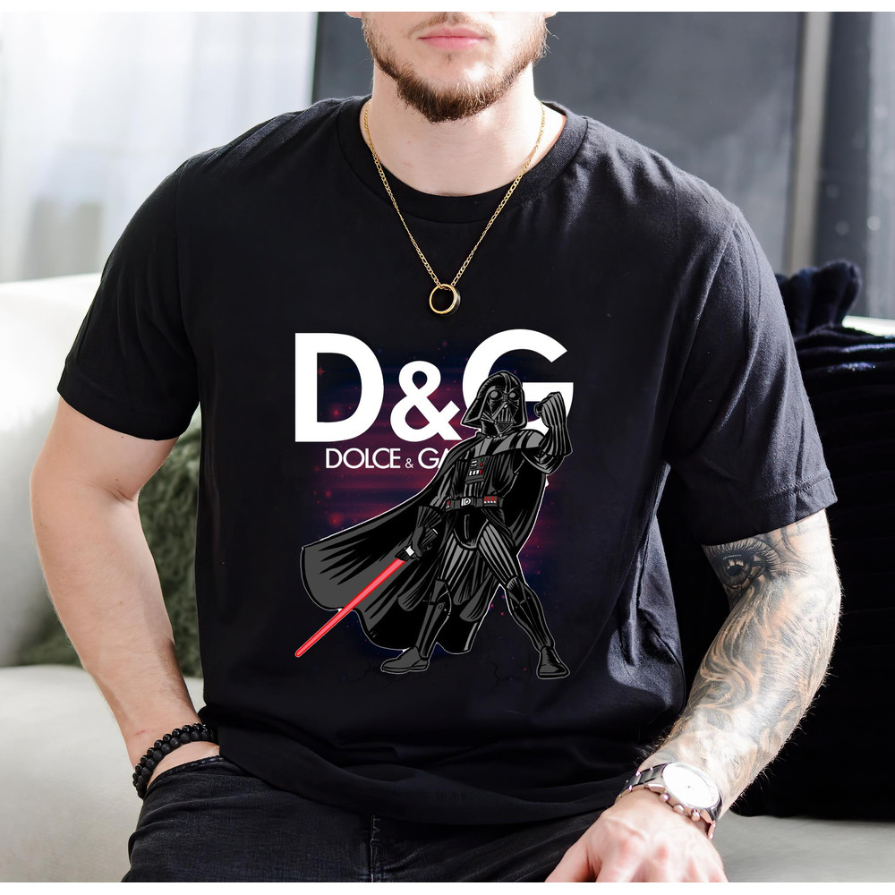 Darth Vader Dolce Gabbana Fan Gift TShirt01black01blackjpg