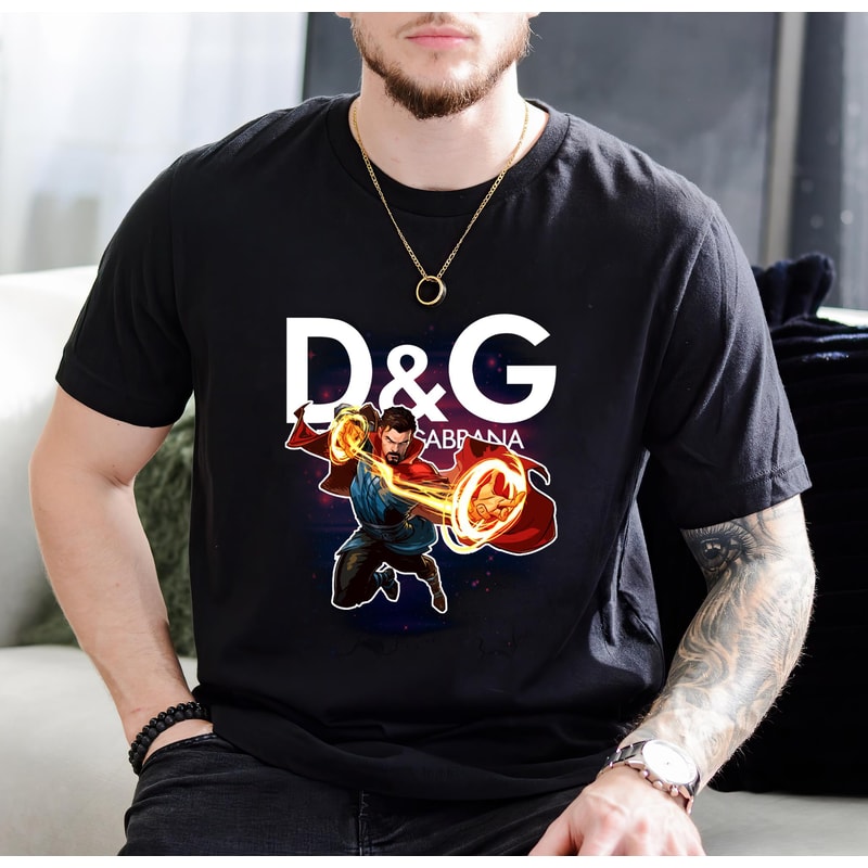 Doctor Strange Dolce Gabbana Fan Gift TShirt01black01blackjpg