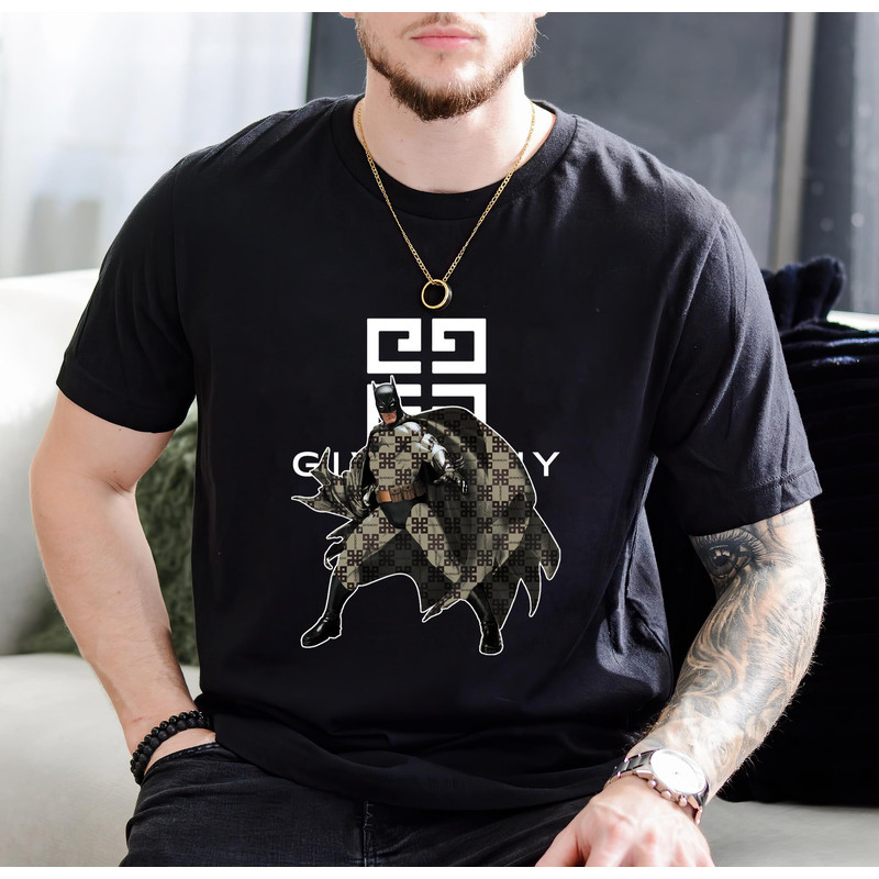 Givenchy Batman Fan Gift TShirt01black01blackjpg