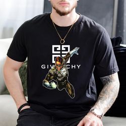 givenchy green lantern fan gift t-shirt