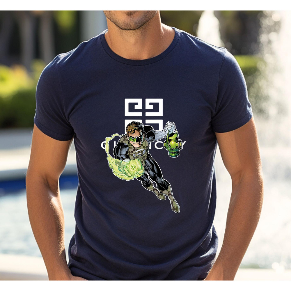 Givenchy Hal Jordan Green Lantern Fan Gift TShirt02navy02navyjpg
