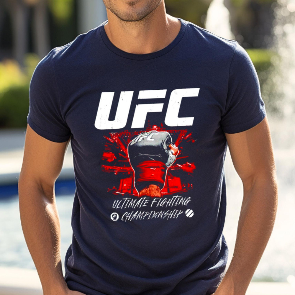 UFCGrungeFistshirt02navy02navyjpg