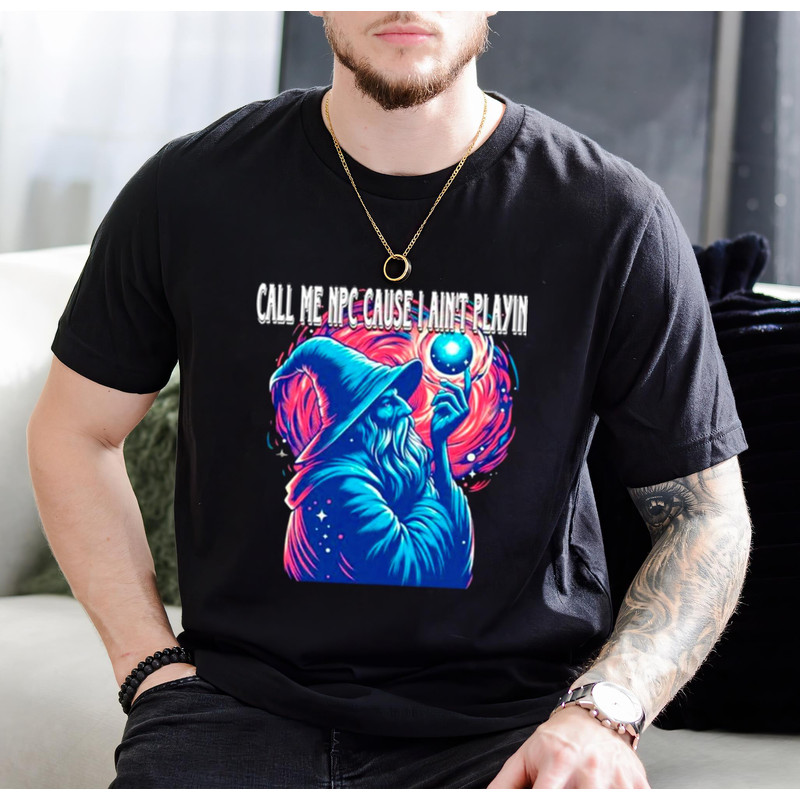 WizardcallmeNPCcauseIaintplayinshirt01black01blackjpg