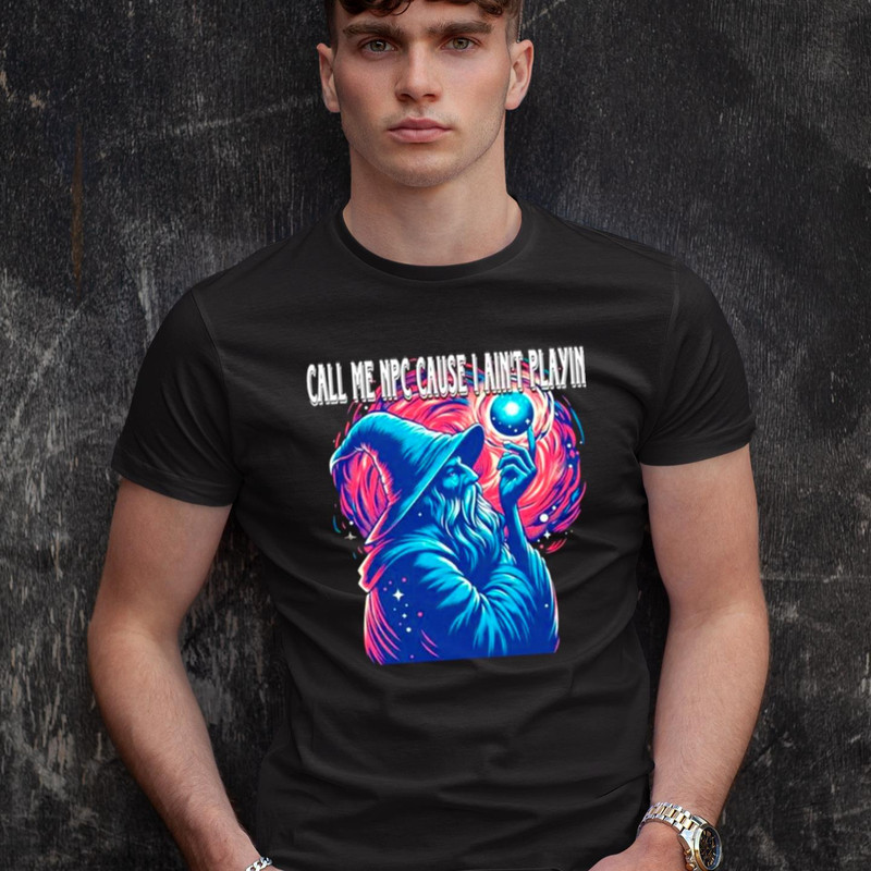 WizardcallmeNPCcauseIaintplayinshirt03red03redjpg