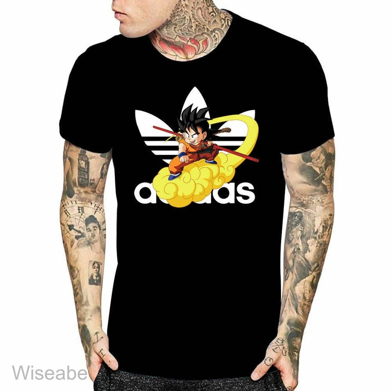 Adidas Son Goku Dragon Balls TShirt Adidas Logo t shirtjpg
