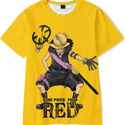 usopp member of straw hat pirates one piece film red 2022 t-shirt