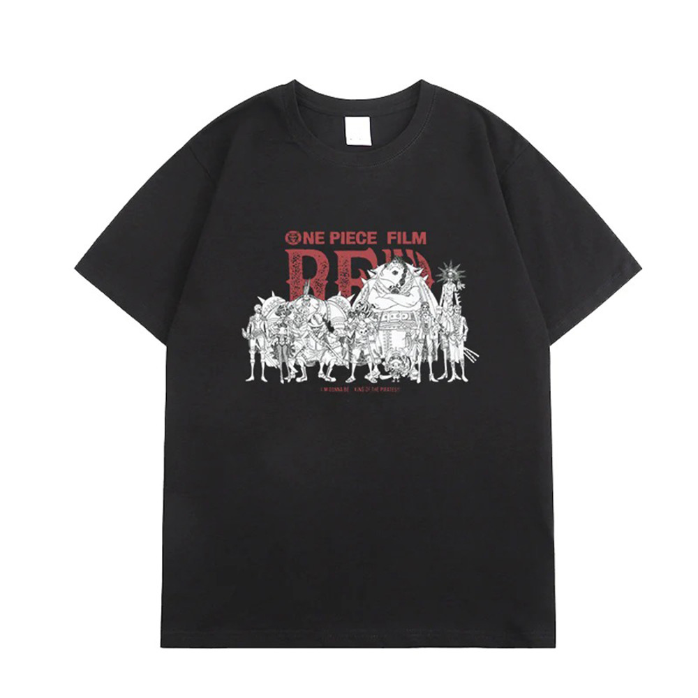 Unique Straw Hat Pirates One Piece Film Red Shirtjpg