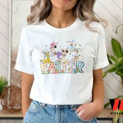 vintage mickey mouse eggs bunny disney easter shirt, easter presents for adults