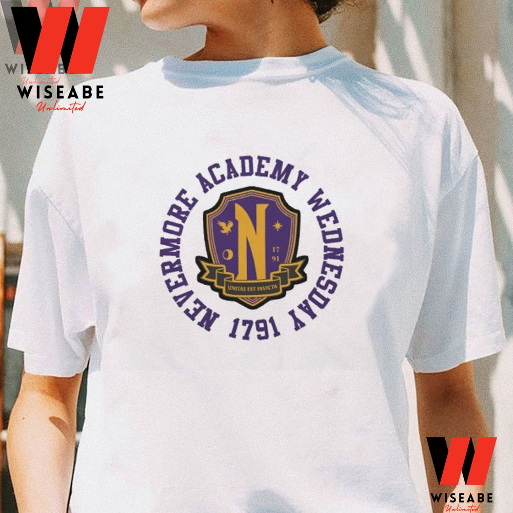 Nevermore Academy Wednesday Addams 2022 T Shirtjpg